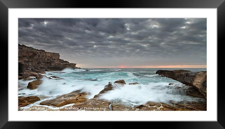 Enchanted Dawn Framed Mounted Print by Mark Lucey