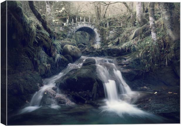 The Mystical Bridge  Canvas Print by Anthony McGeever