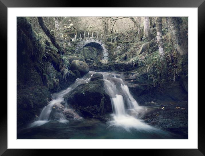 The Mystical Bridge  Framed Mounted Print by Anthony McGeever