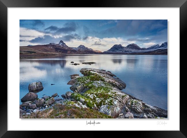 Lochside view... Highlands Scotland  Framed Print by JC studios LRPS ARPS
