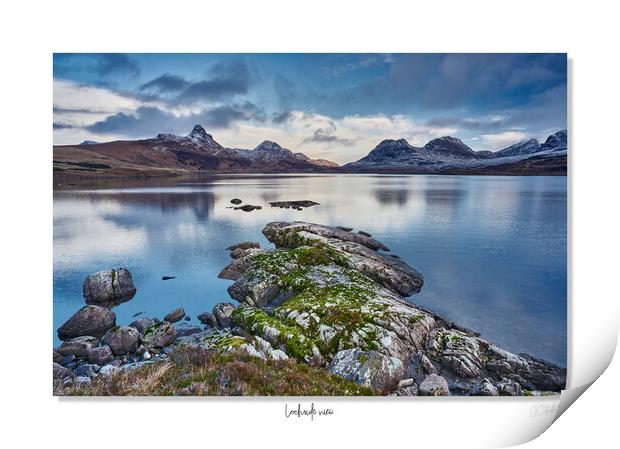 Lochside view... Highlands Scotland  Print by JC studios LRPS ARPS