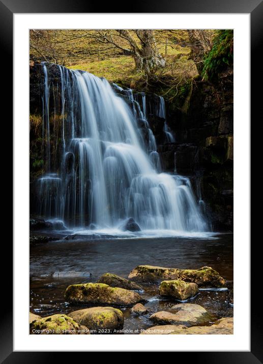 Outdoor water Framed Mounted Print by simon waldram
