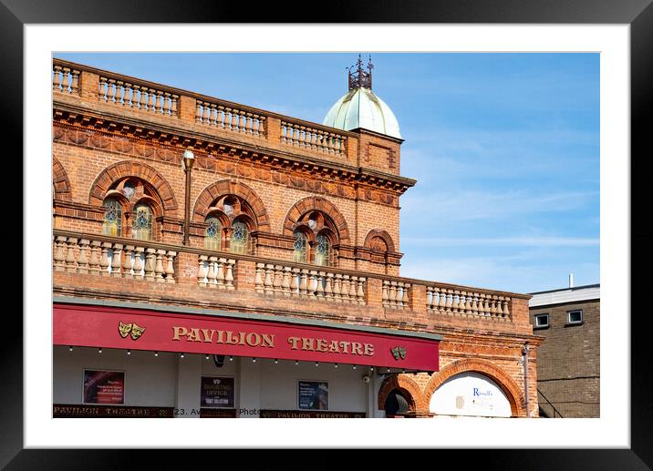 Pavilion Theater, Gorleston Framed Mounted Print by Chris Yaxley