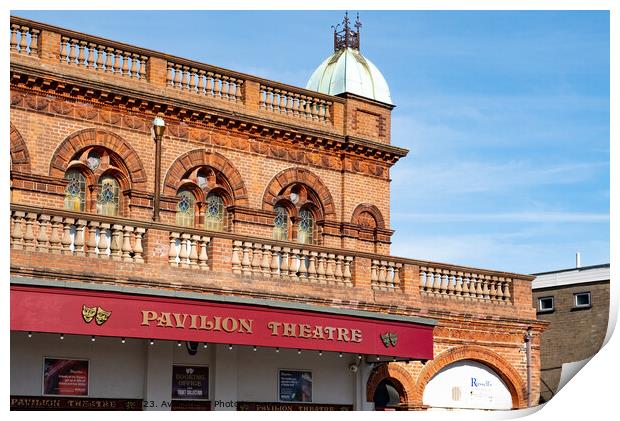 Pavilion Theater, Gorleston Print by Chris Yaxley