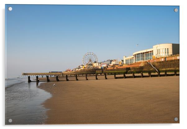 Bridlington Seafront Acrylic by Steve Smith