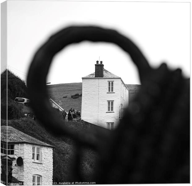 Port Issac Canvas Print by Stephen Young