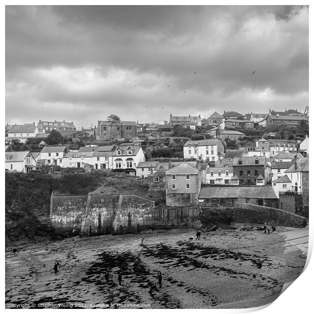 Port Isaac Print by Stephen Young