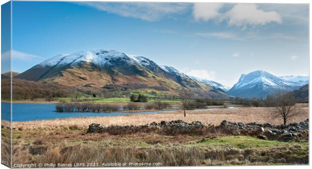 Buttermere Canvas Print by Philip Baines