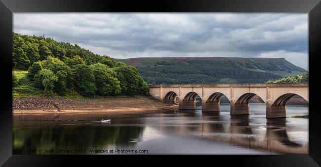 Ashopton Viaduct, the Peak District Framed Print by Jean Gilmour
