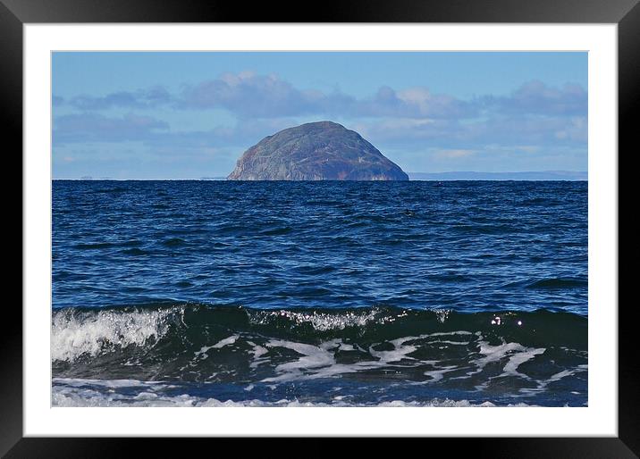 Ailsa Craig, SW Scotland Framed Mounted Print by Allan Durward Photography