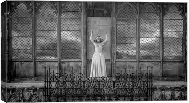 Ely Cathedral's Lady Chapel Canvas Print by Kelly Bailey