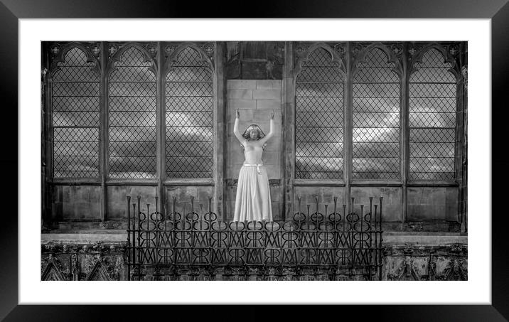 Ely Cathedral's Lady Chapel Framed Mounted Print by Kelly Bailey