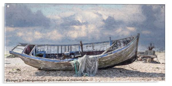 Fishing nets Acrylic by Horace Goodenough