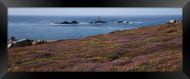 LONG SHIPS LIGHT HOUSE Framed Print by Anthony R Dudley (LRPS)