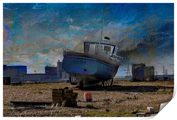Dungeness Beach Print by Horace Goodenough