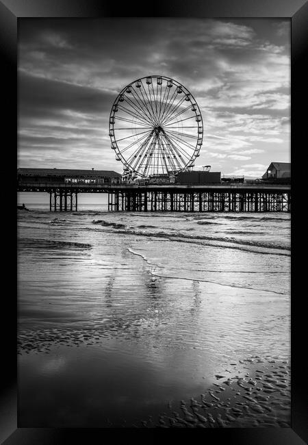 Blackpool Framed Print by chris smith