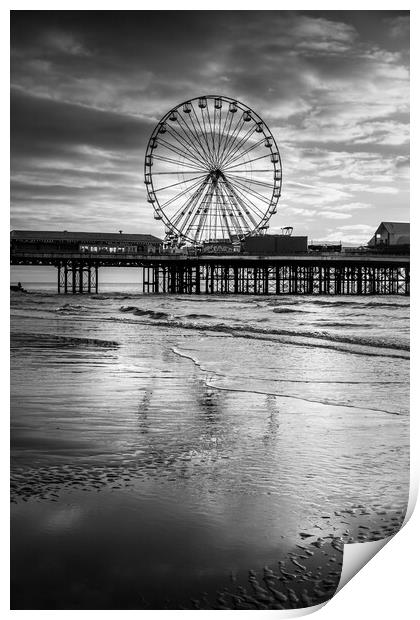 Blackpool Print by chris smith