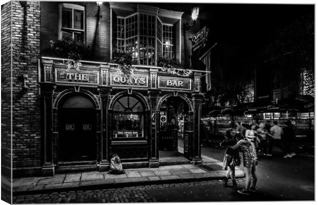 The Quays bar Canvas Print by chris smith