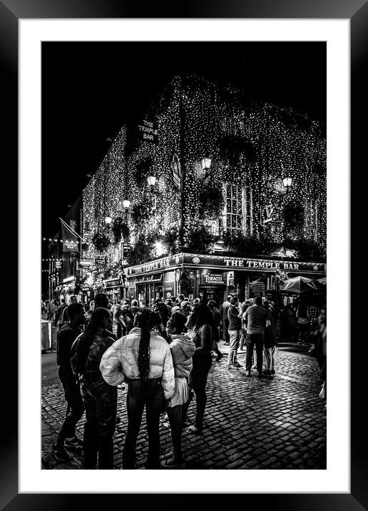 The Temple Bar Framed Mounted Print by chris smith