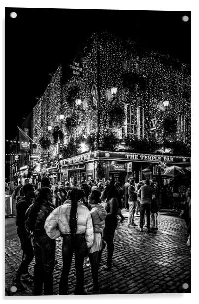 The Temple Bar Acrylic by chris smith