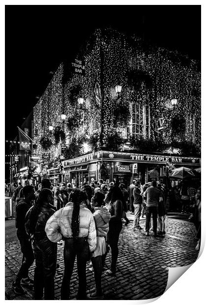 The Temple Bar Print by chris smith