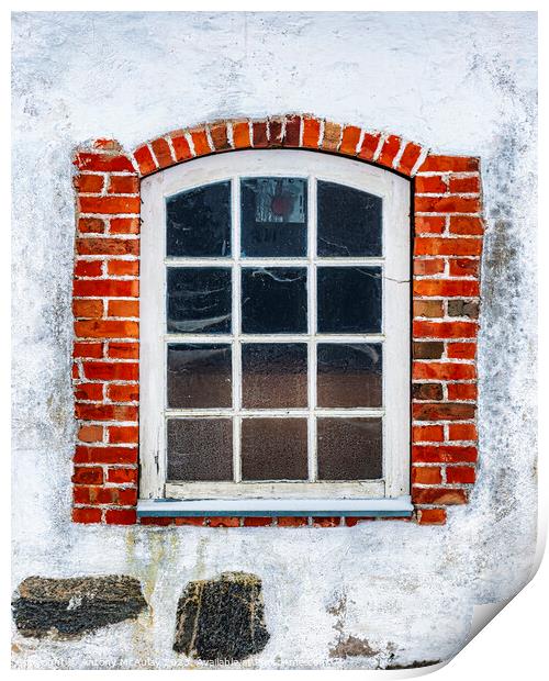 Hovdala Castle Window Print by Antony McAulay