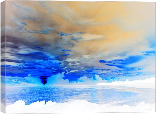 Arctic Sunset Canvas Print by Sharon Cummings