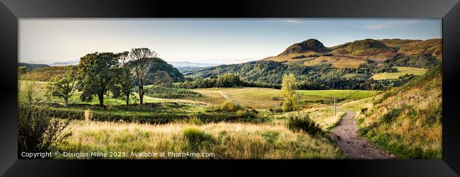 Strathblane on the West Highland Way Framed Print by Douglas Milne