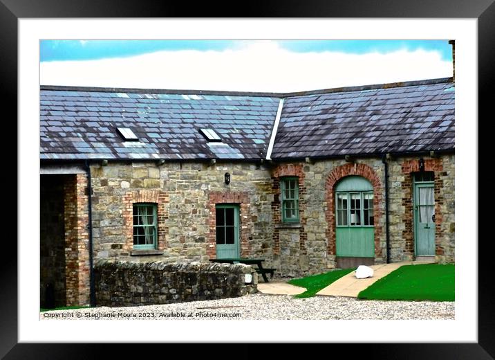 Farm Buildings in Donegal, Ireland Framed Mounted Print by Stephanie Moore