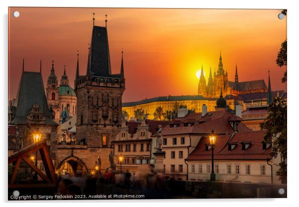 Prague, Czechia Acrylic by Sergey Fedoskin