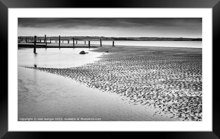 allonby contrasts Framed Mounted Print by Alan Ranger
