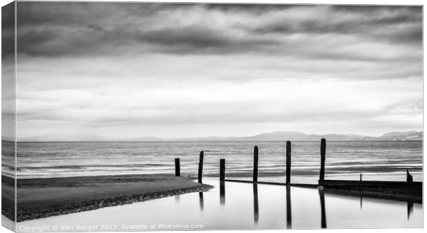 Allonby point Canvas Print by Alan Ranger