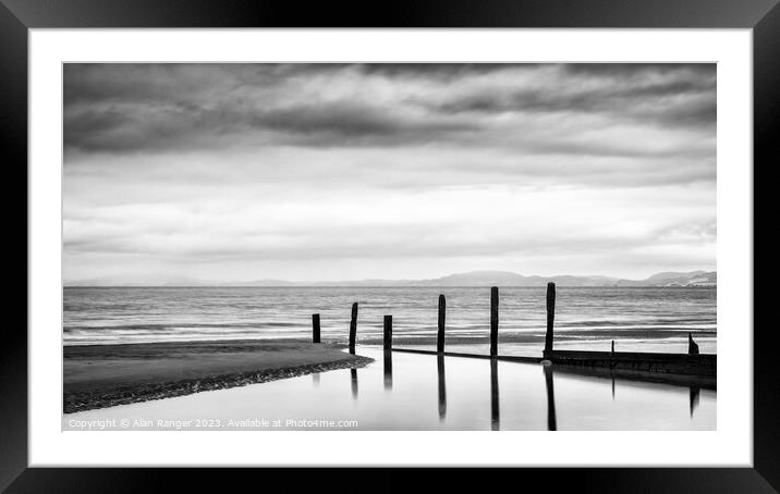 Allonby point Framed Mounted Print by Alan Ranger