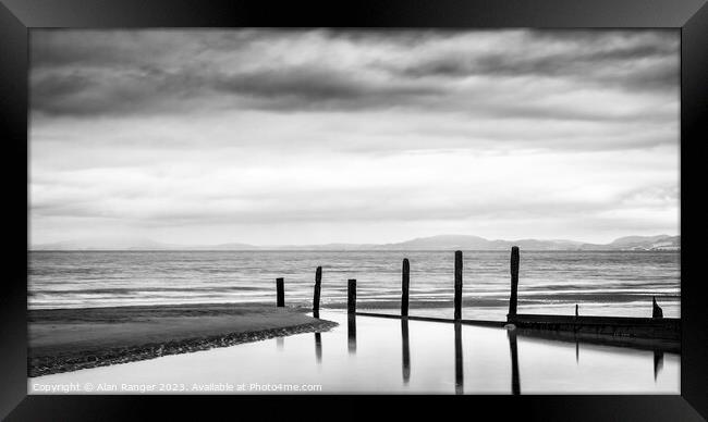 Allonby point Framed Print by Alan Ranger