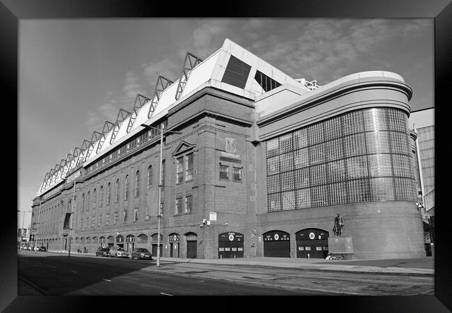 Main stand at Ibrox Framed Print by Allan Durward Photography