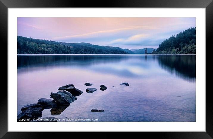 Dawn at Lake Vyrnwy Framed Mounted Print by Alan Ranger