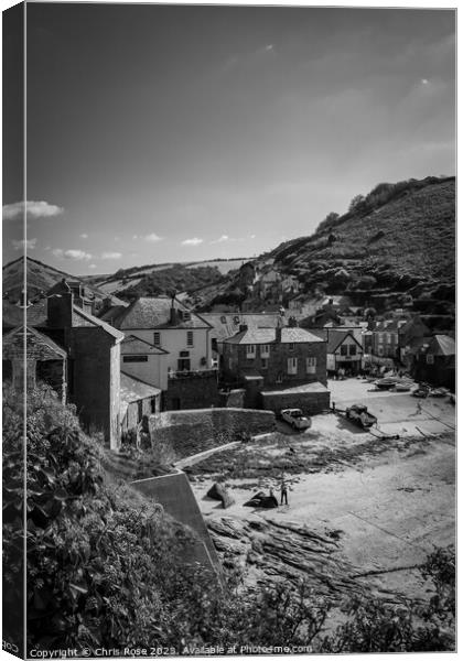 Port Isaac Canvas Print by Chris Rose