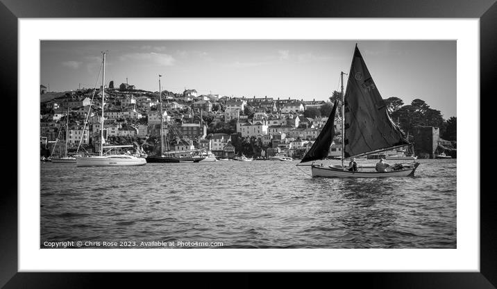 Fowey harbour Framed Mounted Print by Chris Rose