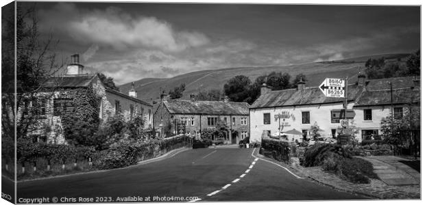 Kettlewell Canvas Print by Chris Rose