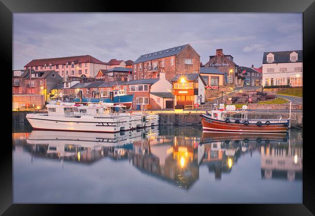 Seahouses Northumberland Framed Print by Tim Hill