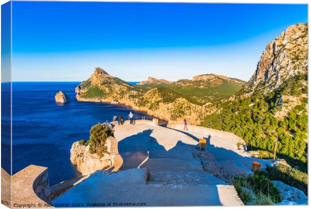 Cap de Formentor Canvas Print by Alex Winter