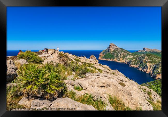 Cap formentor Framed Print by Alex Winter