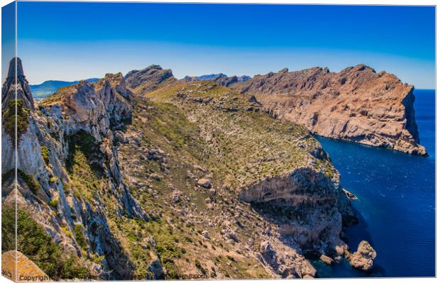 Cap de Formentor Canvas Print by Alex Winter