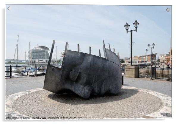 Merchant Seafarers War Memorial 2 Acrylic by Kevin Round