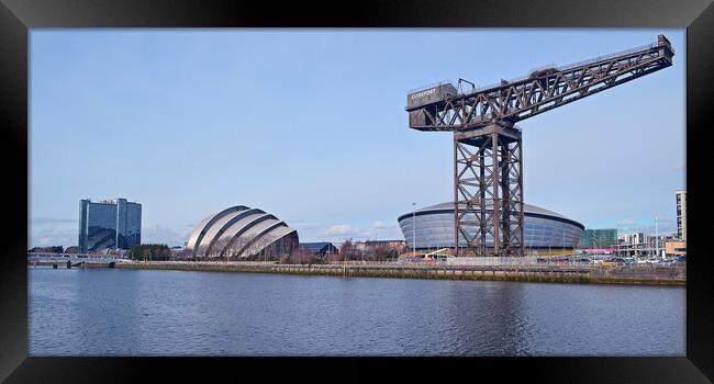 Glasgow Clydeside Framed Print by Allan Durward Photography