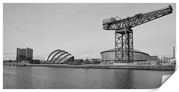 River Clyde scene Glasgow. Print by Allan Durward Photography