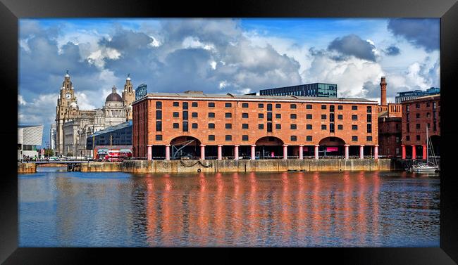 The Royal Albert Dock, Liverpool Framed Print by Darren Galpin