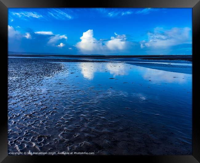 Into the Blue Framed Print by Ian Donaldson