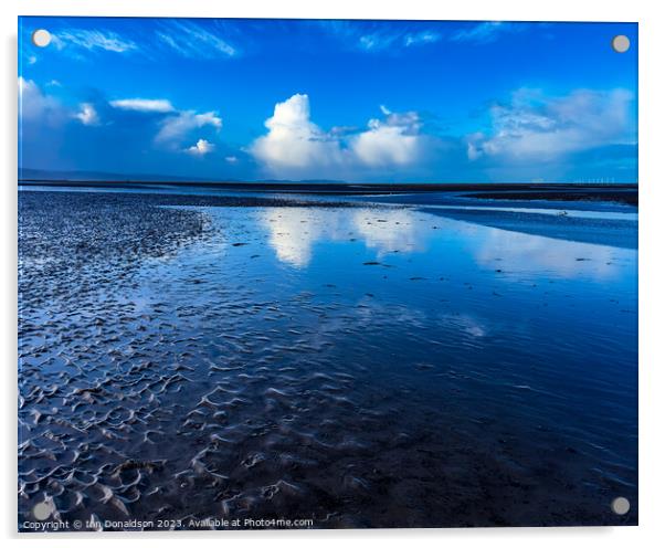 Into the Blue Acrylic by Ian Donaldson