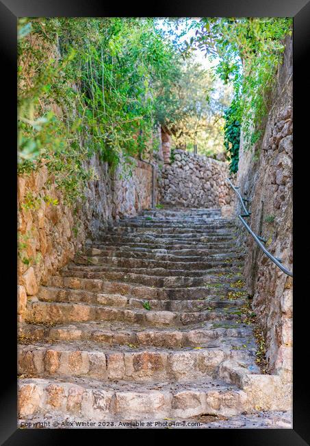 Fornalutx, Balearic Islands Framed Print by Alex Winter